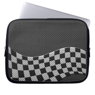 Dekoration der Flachbildschirme für Kohlenstofffas Laptopschutzhülle