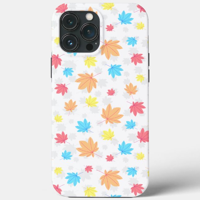 Dekoration der Herbst-Blätter Case-Mate iPhone Hülle (Rückseite)
