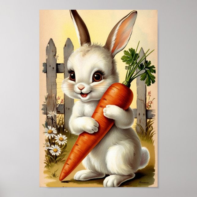 Dekoration der niedlichen Osterkaninchen-Frühlings (Vorne)