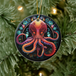 Dekoration der Octopus-Keramik