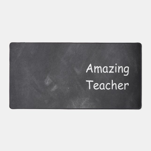 Dekoration der phantastischen Teacher Chalkboard-D Schreibtischunterlage (Vorderseite)