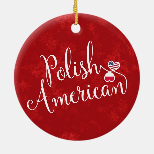 Dekoration der polnischen Amerikaner für Herzensfe (Hinten)