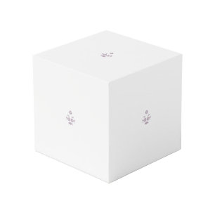Dekoration der Rose Milk White Classic Würfel