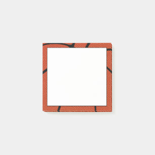 Dekoration des Basketball Coach oder des Spielerbü Post-it Klebezettel