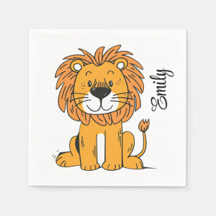 Dekoration des niedlichen Cartoon Serviette