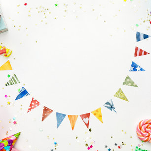 Dekoration des Party für niedliche Kindergeburtsta Wimpelkette