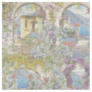 Dekoration für eine italienische Villa Stoff