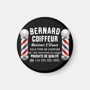Dekoration für Friseursalon Magnet
