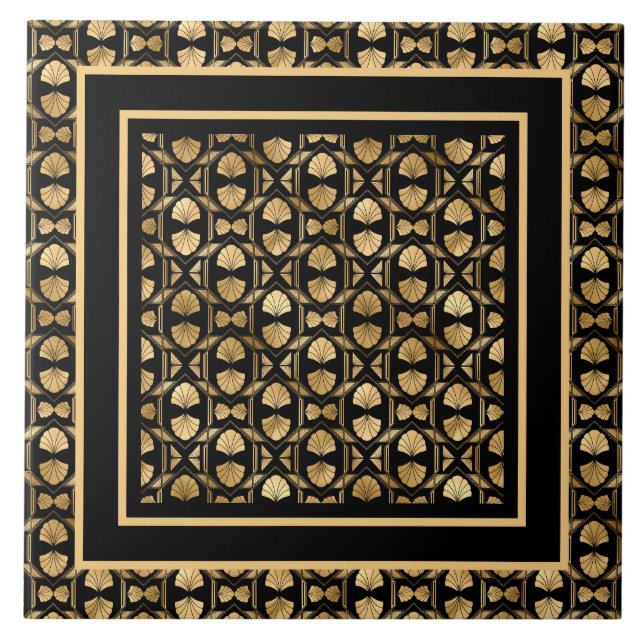 Dekoration im Deko der coolen Kunst Fliese (Vorderseite)