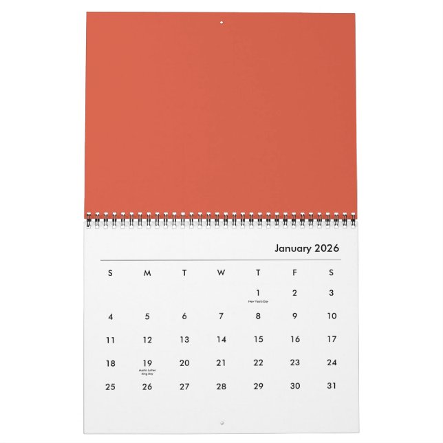 Dekoration Kalender (Jan 2026)