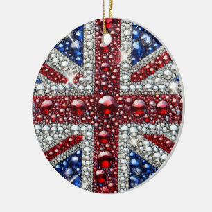 Dekoration mit britischem Farbdesign