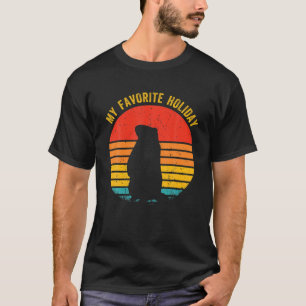 Dekorationen für den Ground Hog Day Kostüm Woodchu T-Shirt