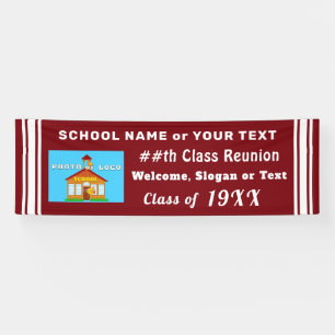 Dekorationen für Personalisierte Wiedersehen-Bann Banner