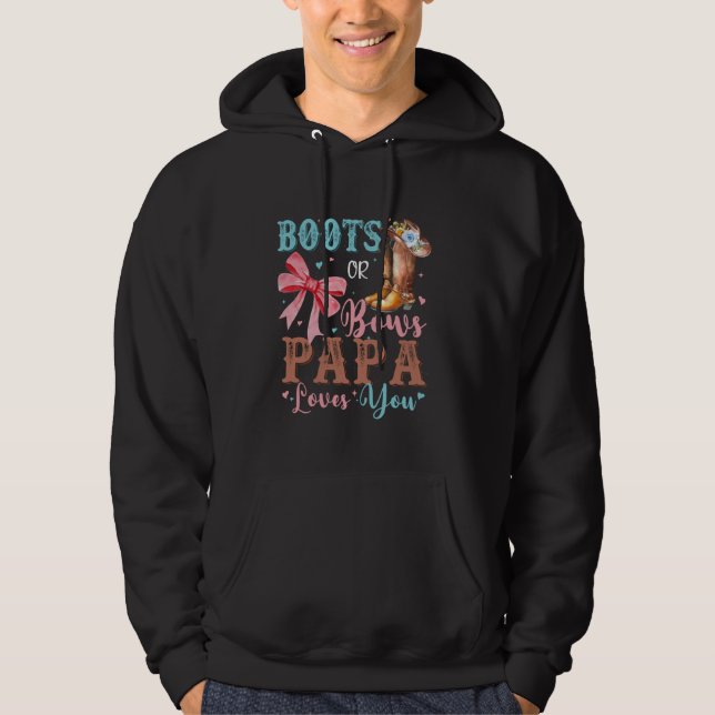 Dekorationen für Stiefel oder Bögen Geschlechtsver Hoodie (Vorderseite)