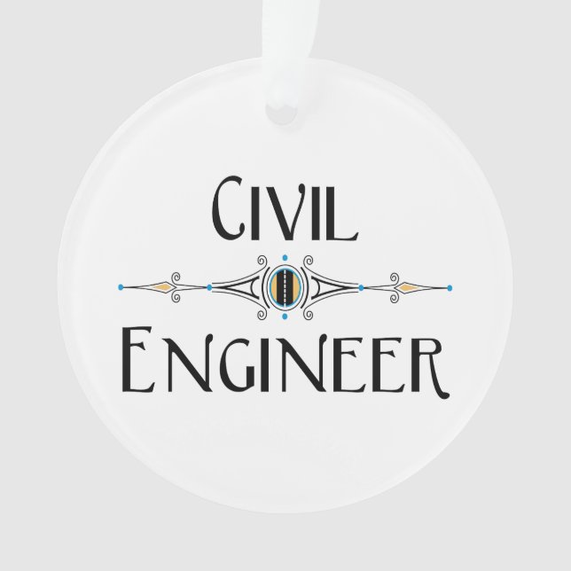 Dekorationslinie des zivilen Ingenieurs Ornament (Vorderseite)