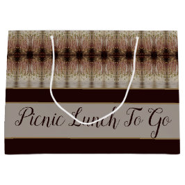 Dekorativ Elegant Gemustert Große Geschenktüte