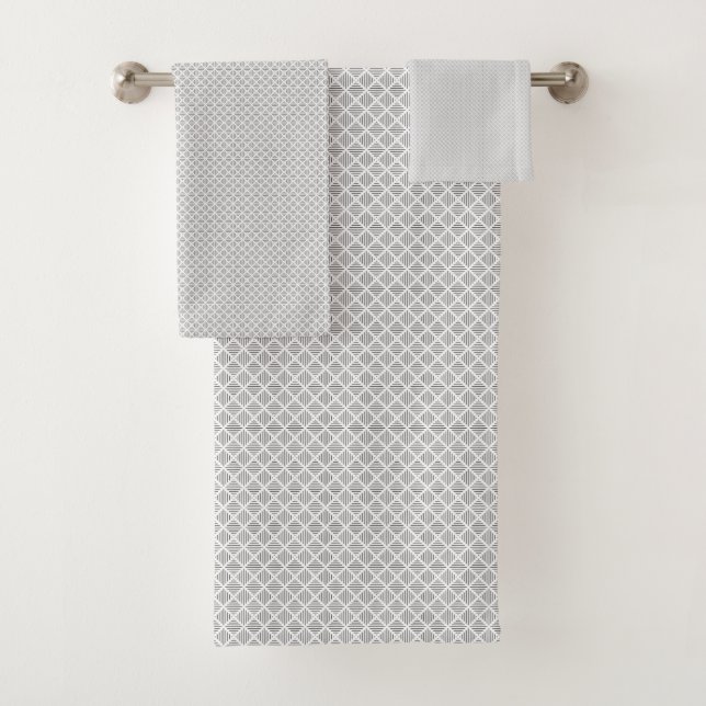 Dekorativ, Seashell Badhandtuch Set (Insitu)