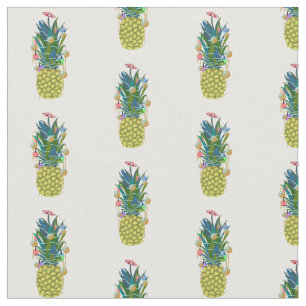 Dekorative Ananas zu Weihnachten, Stoff