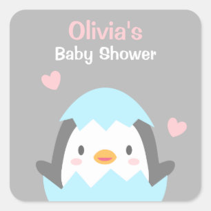 Dekorative Aufkleber für Baby Shower Geschenke mit