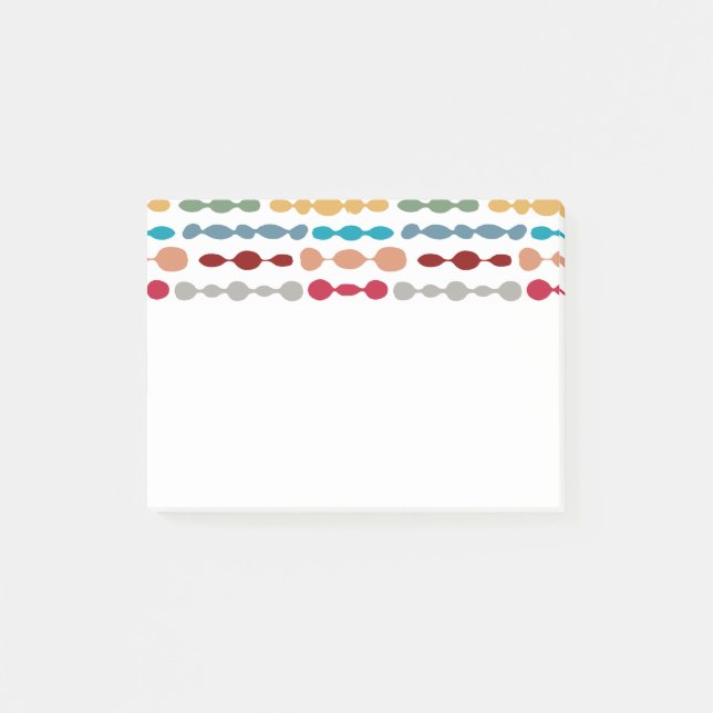 Dekorative Barbells Post-it Klebezettel (Vorderseite)