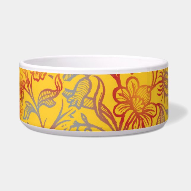 Dekorative Blume 16 Napf (Vorderseite)