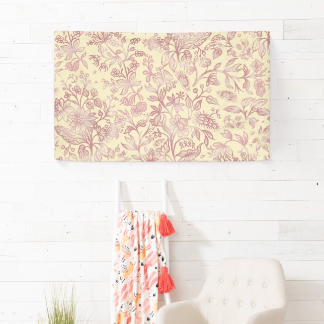Dekorative Blume 18 Banner (Insitu)