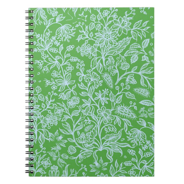 Dekorative Blume 1 Notizblock (Vorderseite)