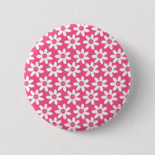 Dekorative Blume Button