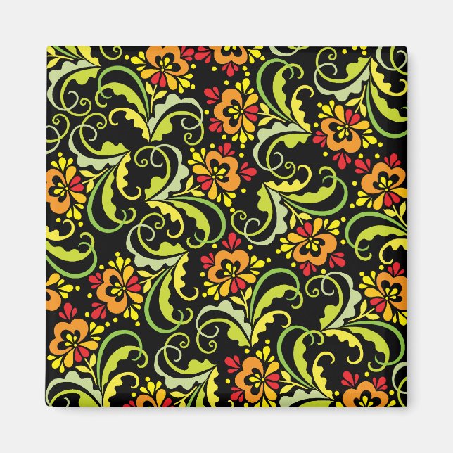 dekorative Blume Magnet (Vorne)