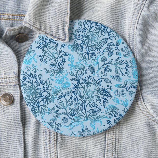 Dekorative Blumen 15 Button (Beispiel)