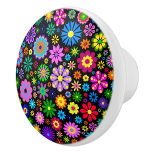 Dekorative Blumenwerfer-Knobs - SRF Keramikknauf