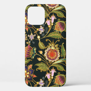 Dekorative Blüte: Akrylgolden Lila. Case-Mate iPhone Hülle