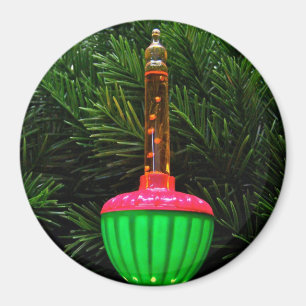 Dekorative Bubble Light Holiday Magnet