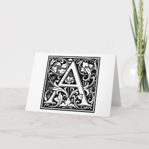 Dekorative Buchstabe-Initiale "A"