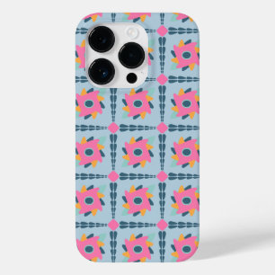 Dekorative bunte Fliese Case-Mate iPhone 14 Pro Hülle
