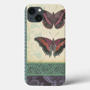 Dekorative Butterfly Brocade von Vision Studio iPhone 13 Hülle