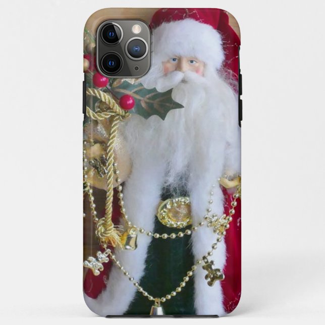 DEKORATIVE CHRISTMAS SANTA Case-Mate iPhone HÜLLE (Rückseite)