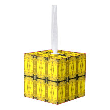 Dekorative Cube Ornament