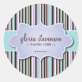 Dekorative Cupcake Jar Stickers