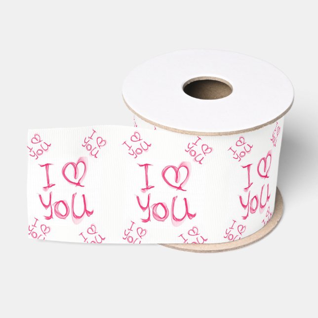 dekorative Farbbandvalente Liebe Ripsband (Spule)