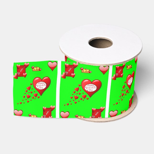dekorative Farbbandvalente Liebe Ripsband (Spule)