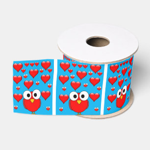 dekorative Farbbandvalente Liebe Ripsband