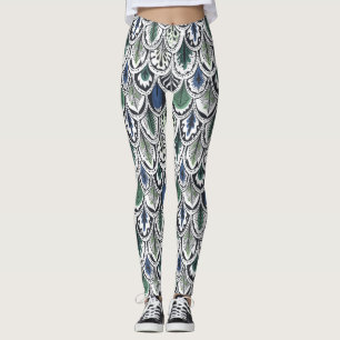 Dekorative Feathers Leggings