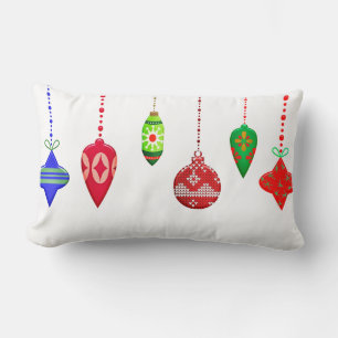 Dekorative Frohe Weihnachtsschmuck Lendenkissen
