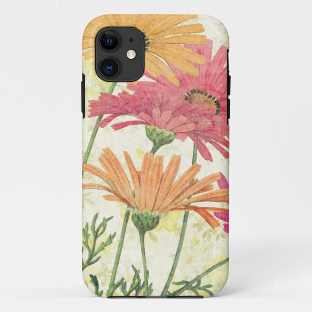 Dekorative Gänseblümchen Case-Mate iPhone Hülle (Rückseite)