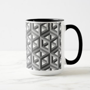 Dekorative geometrische Fliesen Mosaikmuster #11 Tasse