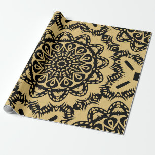 Dekorative Gestaltung im orientalischen Stil. Farb Geschenkpapier