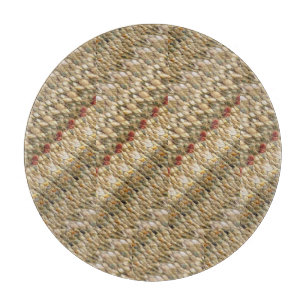 Dekorative Glasschneiden Serving Board 12" Einziga Schneidebrett