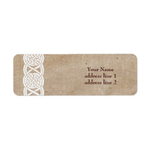 Dekorative Grenze des keltischen Knotens