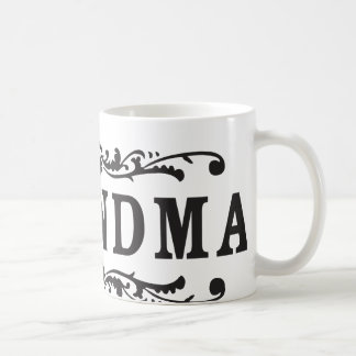 Dekorative Großmutter Kaffeetasse